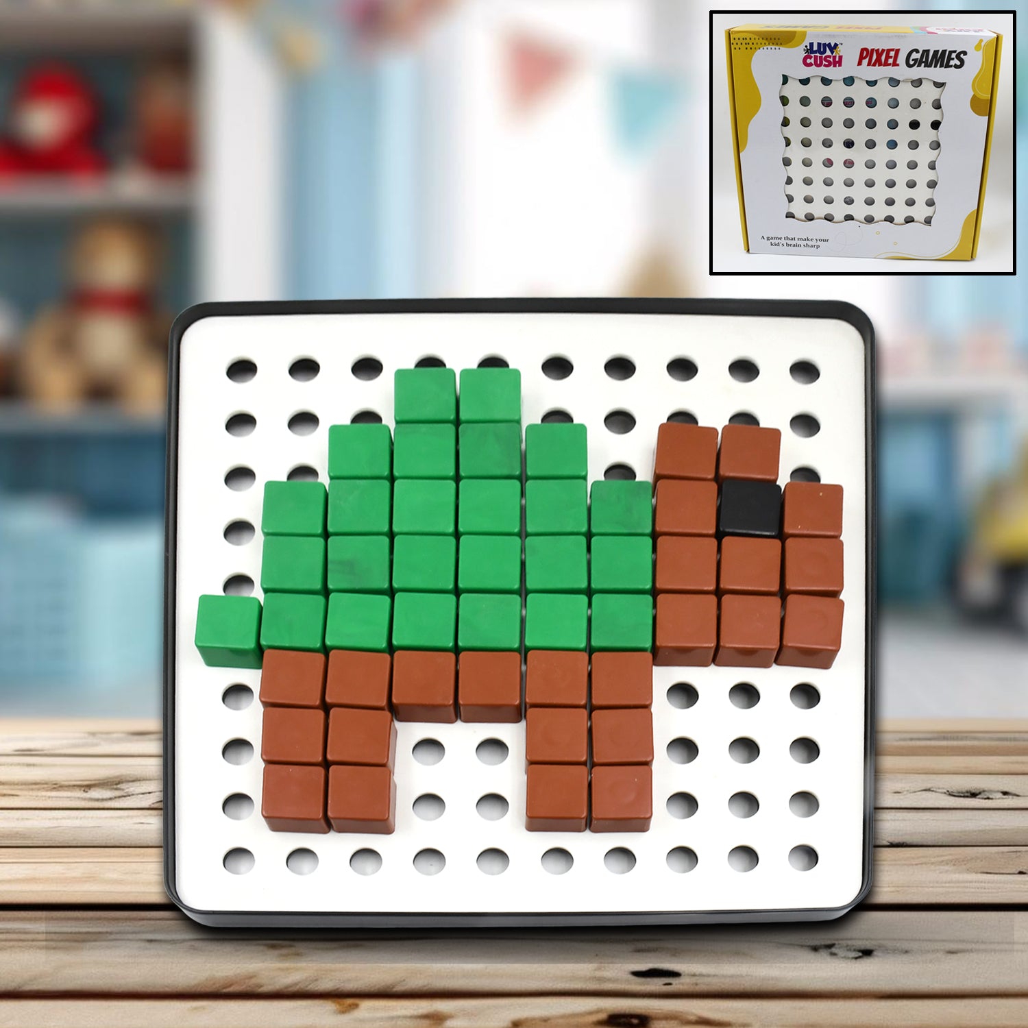 Pixel Cubes Toy For Children Early Education  Pixe . . .