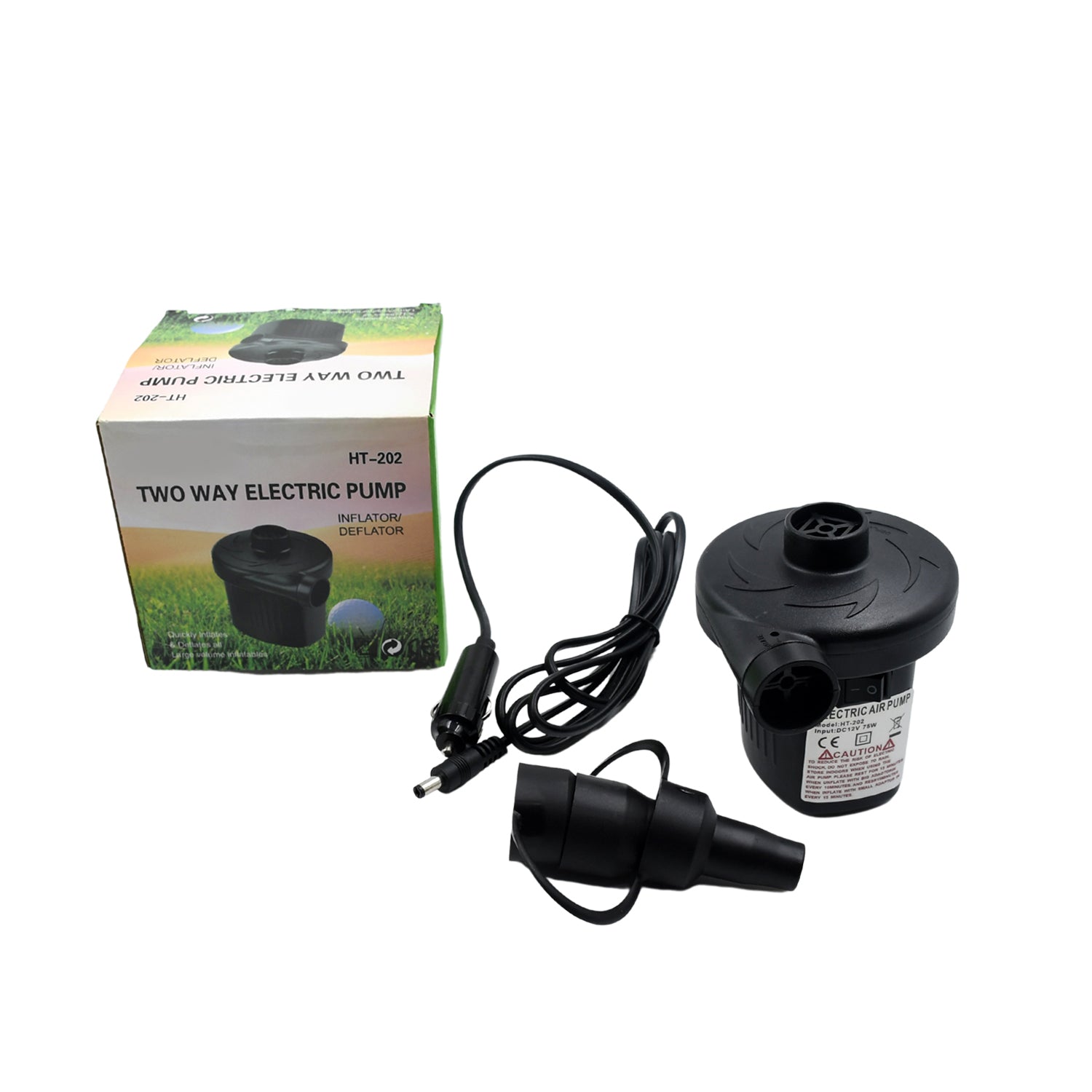 Multi Purpose Electric Air Pump Without Valve Adap . . .