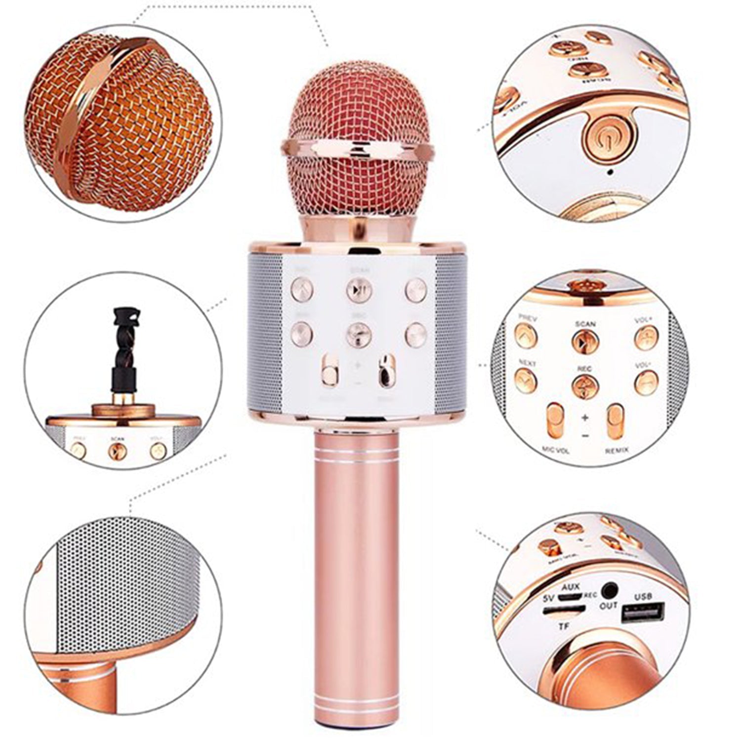 Wireless Bluetooth Recording Condenser Handheld Mi . . .