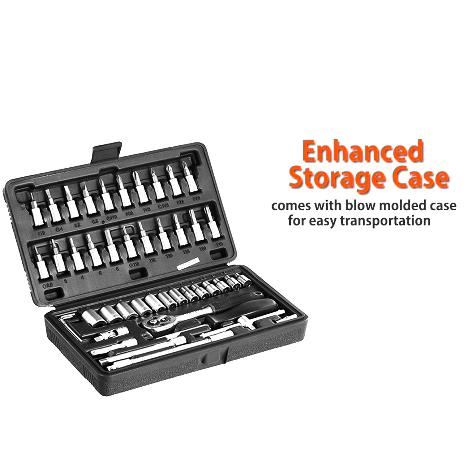 Metal 1   4 Socket Set  Black  46pcs  &nbsp; &nbsp; &nbsp; &nbsp; &nbsp; &nbsp; &nbsp; &nbsp; &nbsp; &nbsp; &nbsp; &nbsp; &nbsp;